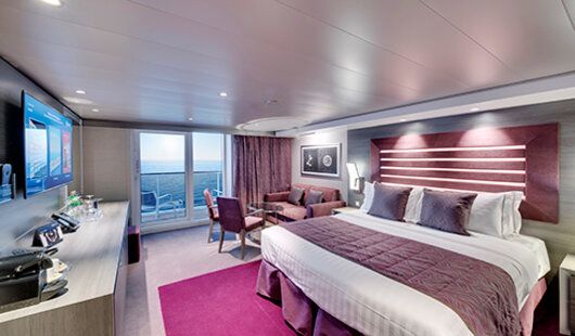 une cabine sur le navire msc croisiere