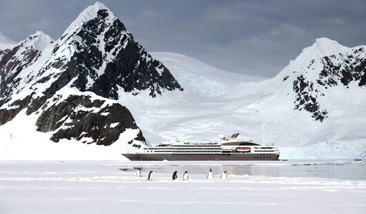 L’Austral de Ponant, en croisière en Antarctique 