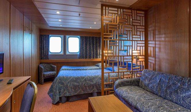 suite deluxe à bord du ms astoria