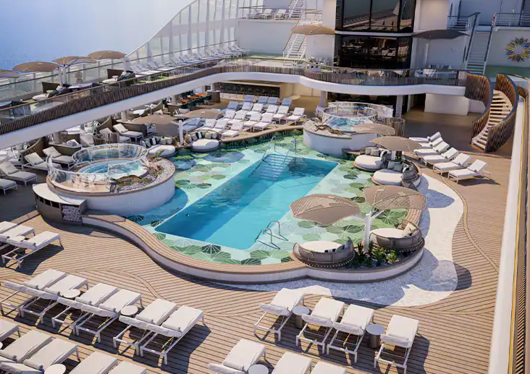 piscine oceania cruises