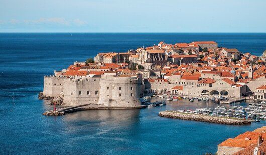 le paysage a decouvrir lors d’une escale à dubrovnik