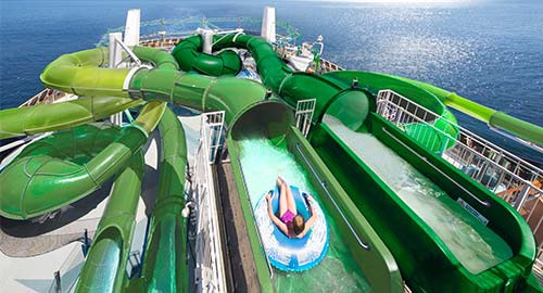 Aquapark, espace pour les jeunes à bord du MSC Grandiosa