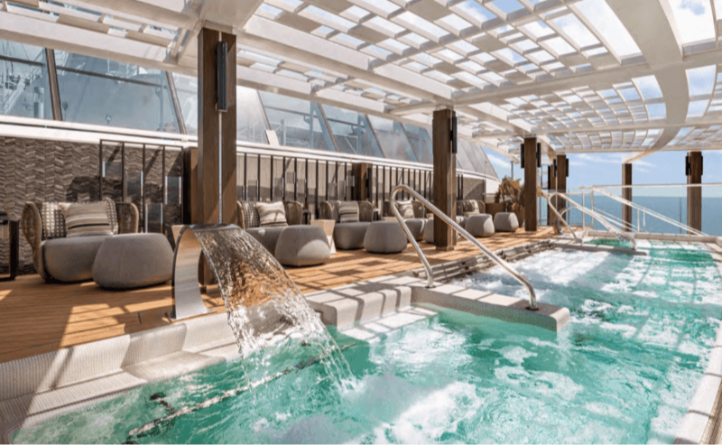 Croisière Allura spa piscine et soins