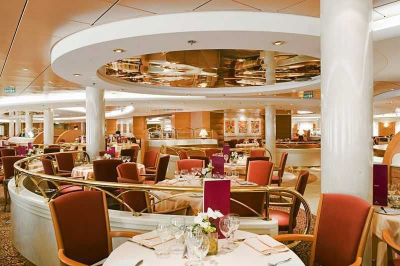 un des restaurants du msc lirica