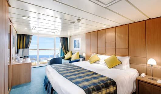 une cabine à bord du msc armonia