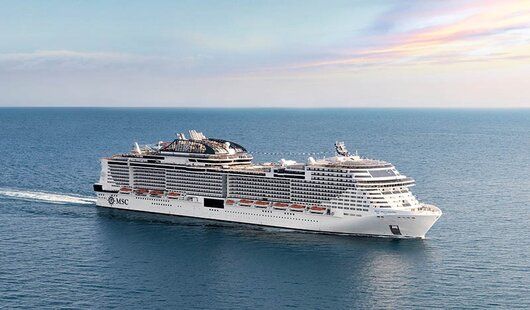 le msc bellissima en mer