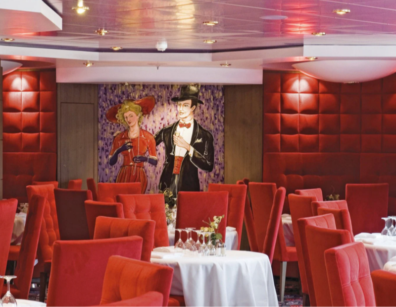 restaurant MSC Musica chic croisière