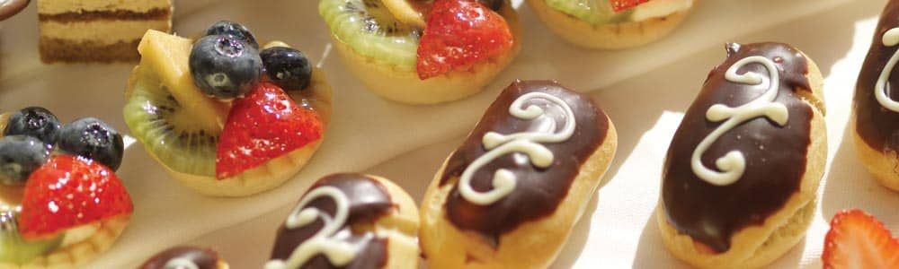 de nombreuses patisseries sont a deguster au cafe carinthia