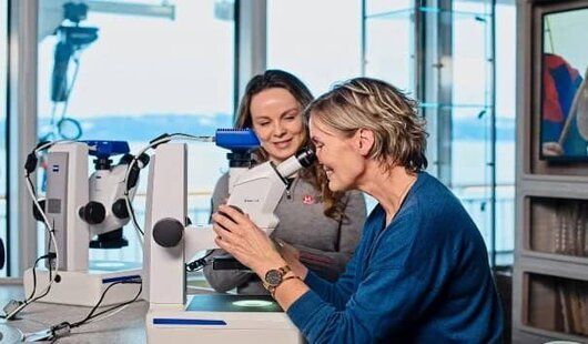 le centre scientifique du navire