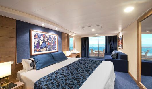 une luxueuse suite du msc magnifica 