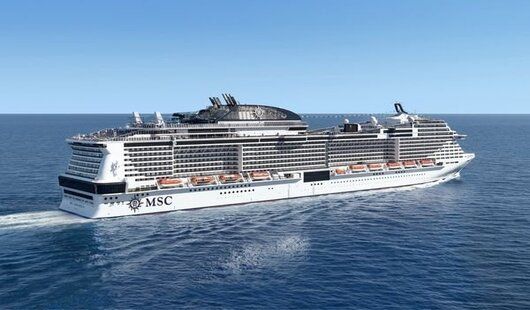 le msc meraviglia en mer