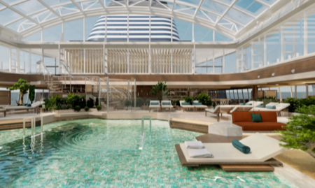 Explora II piscine spa détente croisière luxe